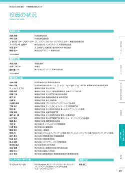 マネジメント体制（P23－P26） （380KB） - 新生銀行