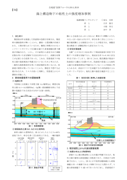 No.76 ［C-5］ 海上構造物下の粘性土の強度増加事例