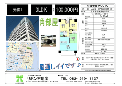 中区 光南1 3LDK 100000 円