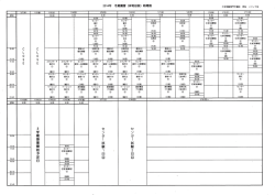 冬期講習時間割 - ソフィア会へ