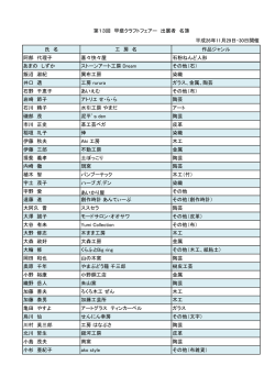 出展者