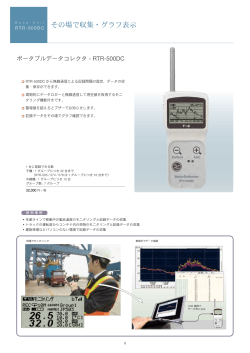 ベースステーションRTR-500Cの製品カタログ - 測定器販売のSATO測定