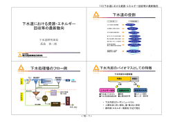 下水道における資源・エネルギー回収等の最新動向 - 国土技術政策総合