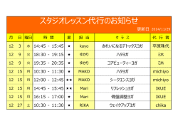 代行情報
