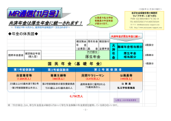 共済年金は厚生年金に統一されます！ - 松沢社会保険労務士事務所