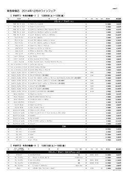 ワイン一覧（PDF）