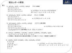 レポート解説