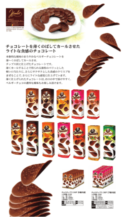 ベルギーのチョコチップス