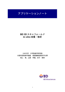 BD 3Dスキャフォールド - BD Biosciences