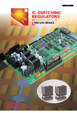 IC SWITCHING REGULATORS