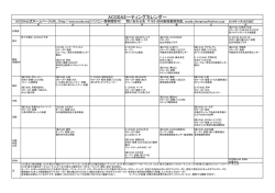 ミーティングカレンダー(PDF:パソコン限定) - ACODA