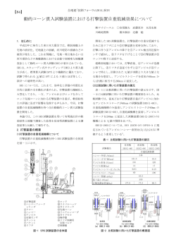 No.84 ［D-1］ 動的コーン貫入試験装置における打撃装置自重低減効果について