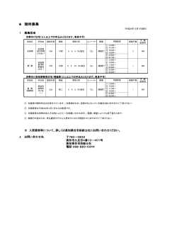 随時募集（PDFファイル） - 高知県住宅供給公社