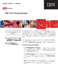 IBM Tivoli Storage Manager