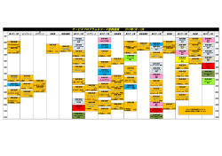 サービスプログラム＆コース型教室表 2015年1月～3月