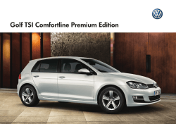Golf TSI Comfortline Premium Edition - フォルクスワーゲン