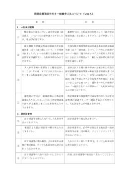 郵便応募型条件付き一般競争入札について（Q＆A） - 播磨町