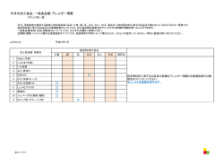 今月の加工食品、一般食品類・アレルギー情報