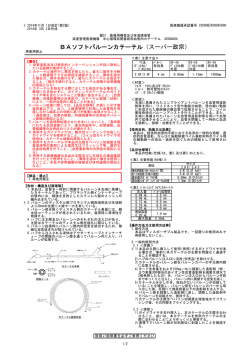 BAソフトバルーンカテーテル（スーパー政宗） - 富士システムズ株式会社