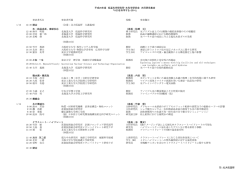 プログラム - 北海道大学低温科学研究所