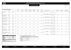 MEDITERRANEAN SHIPPING CO. SA - MSC - Mediterranean ...