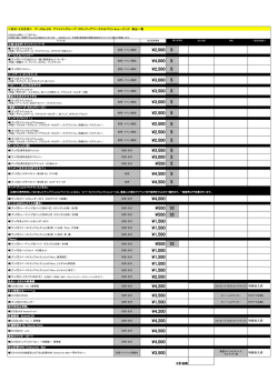 C87買い物表 裏面：listC87_ura.pdf - フロンティアワークス