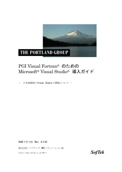 日本語環境Visual Studioの構築 - ソフテック