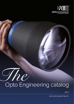 Opto Engineering catalog