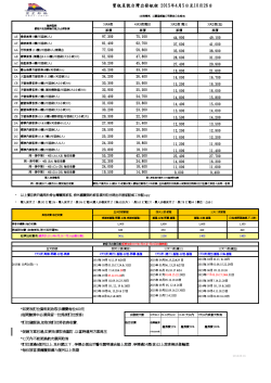 2015價目表