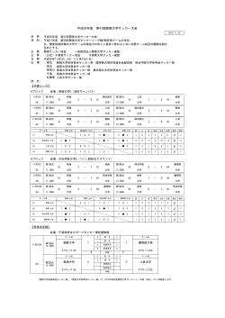 試合結果(昇格決定戦) - 関東大学サッカー連盟