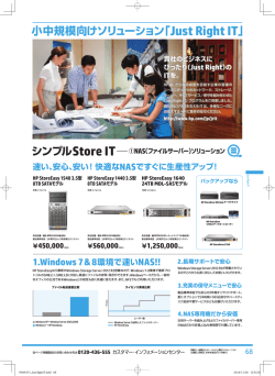 HP プロダクトセレクション01月号(JPS11465-42) Just Right IT