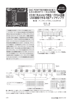 CDを176.4 kHzで再生 ！ FPGA搭載 USB基板で作る4倍アップサンプラ