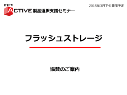 フラッシュストレージ - 日経BP AD WEB