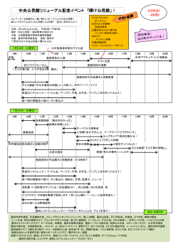 リニューアル記念イベント概要（PDF：99KB） - 蓮田市