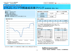 月次レポート - いちよし証券