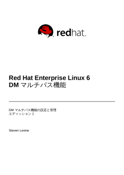 DM マルチパス機能の設定と管理