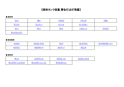 【燃料タンク容量_警告灯点灯残量】