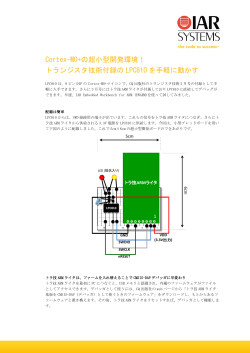 Cortex-M0+の超小型開発環境！ トランジスタ技術付録の LPC810 を