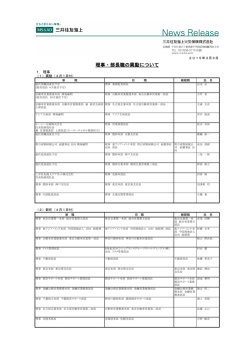 理事・部長職の異動について（PDF：容量346KB）