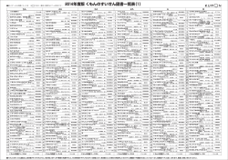 2014年度版 くもんのすいせん図書一覧表（1）