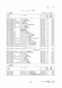 FACOMOSIV／F4MSP DOCK／FORTRAN77使用手引書