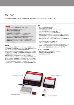 VX1000 - ベクター・ジャパン