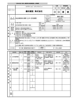 加治木会場参加企業 - 鹿児島県建設業協会