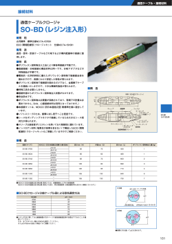SO-BD（レジン注入形）