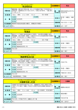 気功/太極拳/自彊術/吹矢