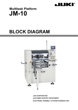 JM-10 BLOCK DIAGRAM