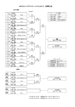 女子本戦