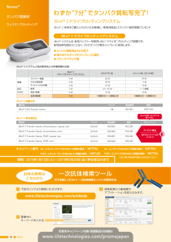 わずか“7分”でタンパク質転写完了！ 一次抗体検索