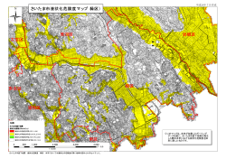 さいたま市液状化危険度マップ（緑区）
