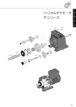 ヘリカルギヤモータ R シリーズ